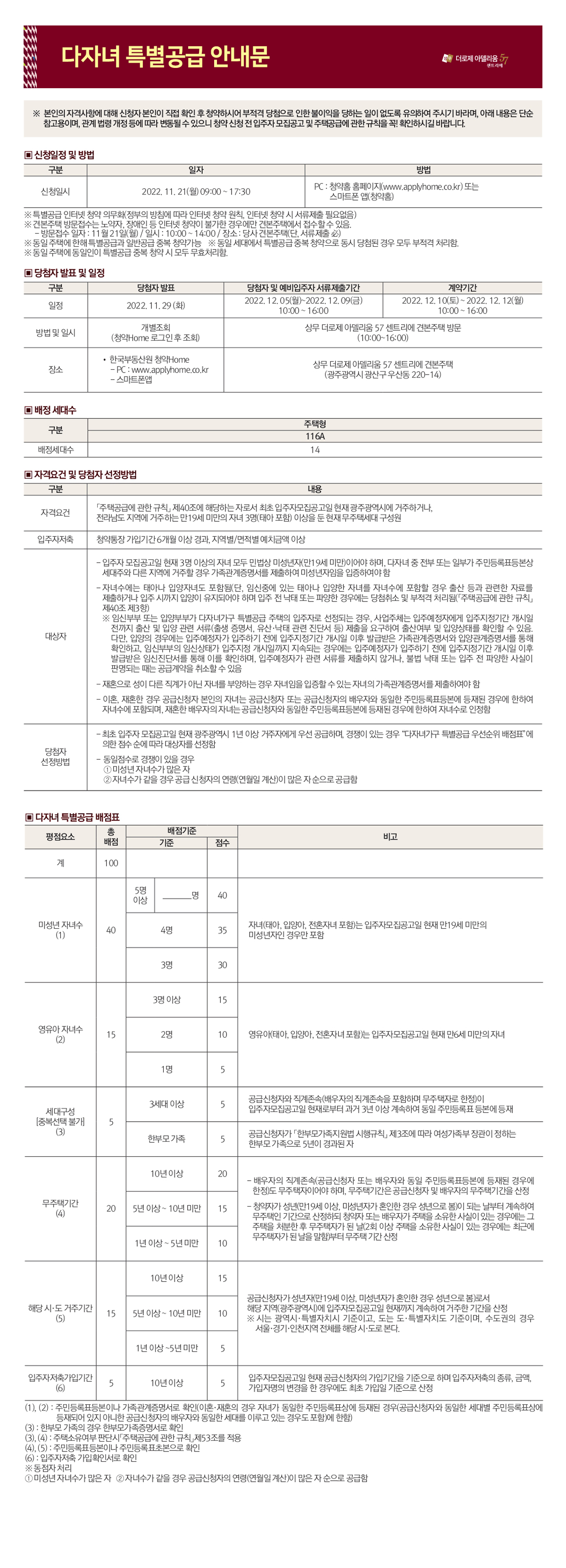 청약안내_다자녀